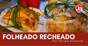 Folhado de ricota e salmão
