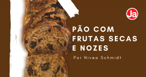 Pão com frutas secas e nozes