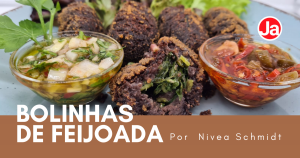 Bolinhos de Feijoada com recheio de Couve e Bacon