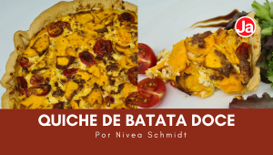Quiche de batata doce
