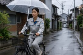 Guarda-chuva na bicicleta pode gerar multa